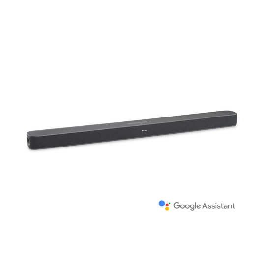 JBL Link Bar - Grey - Voice-Activated Soundbar with Android TV and the Google Assistant built-in - Hero